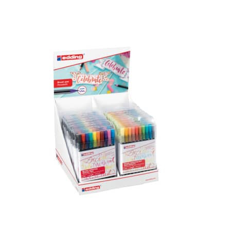 Display Pinselstiftetui 1340, 10 Stück, sortiert EDDING 52228