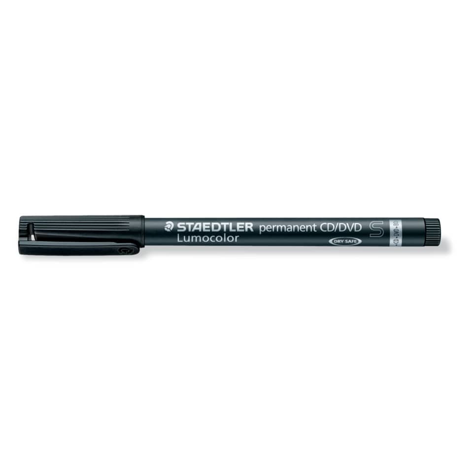 CD/DVD Marker, Luminocolor, Permanent Marker, Staedtler, trockensicher
