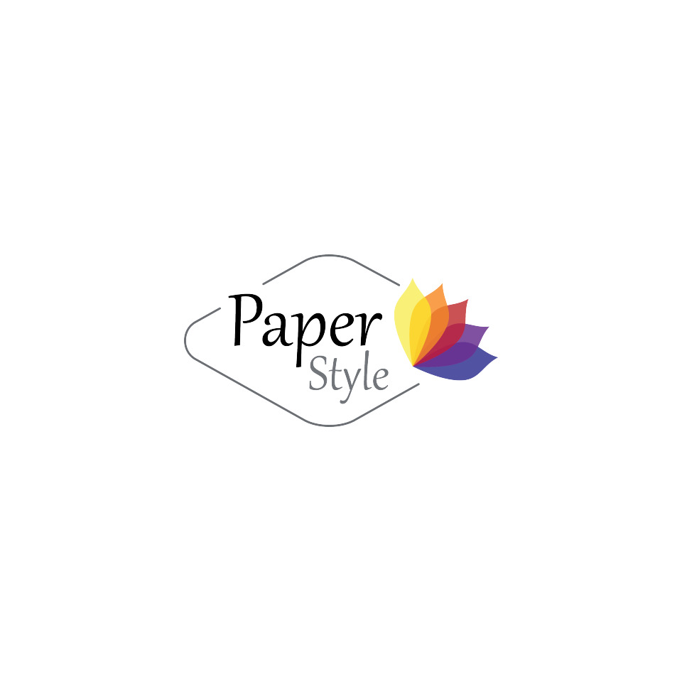 logo, Paper Style, Blatt, bunt, Marke