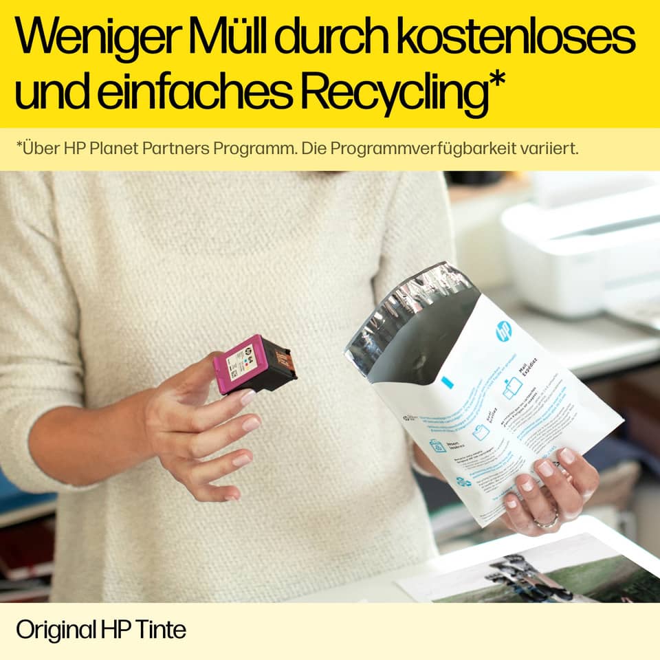 Tintenpatrone, HP Tinte, Kompaktpatrone, Kassette, Tintenbehälter