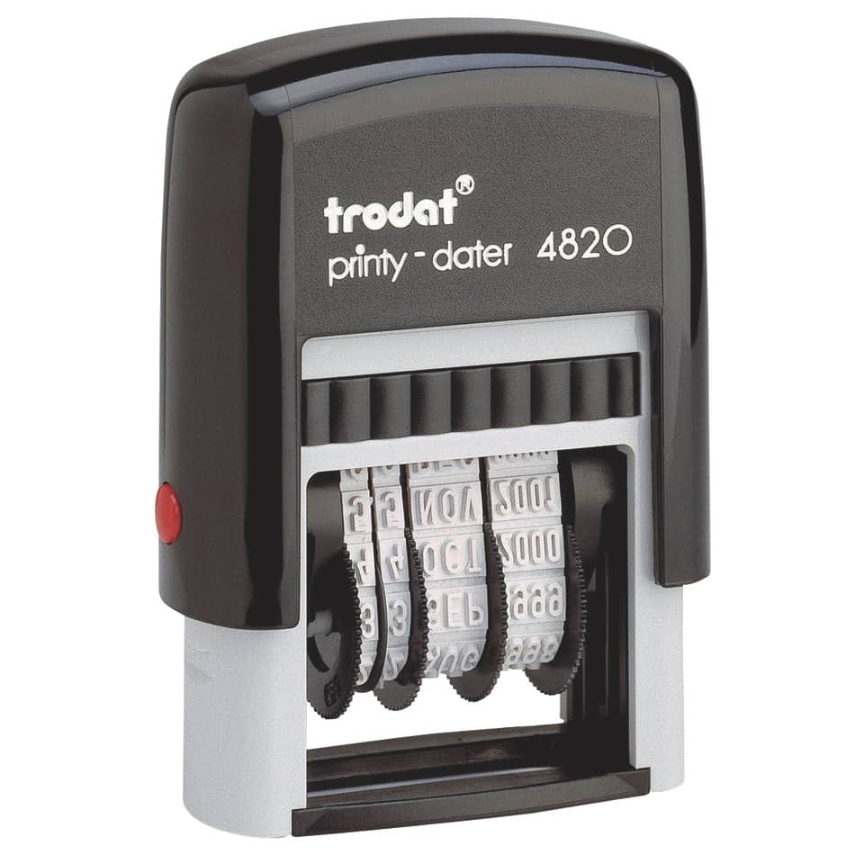 Stempel, Datenstempel, Ziffernrad, Tragon-Dater, Druckstempel
