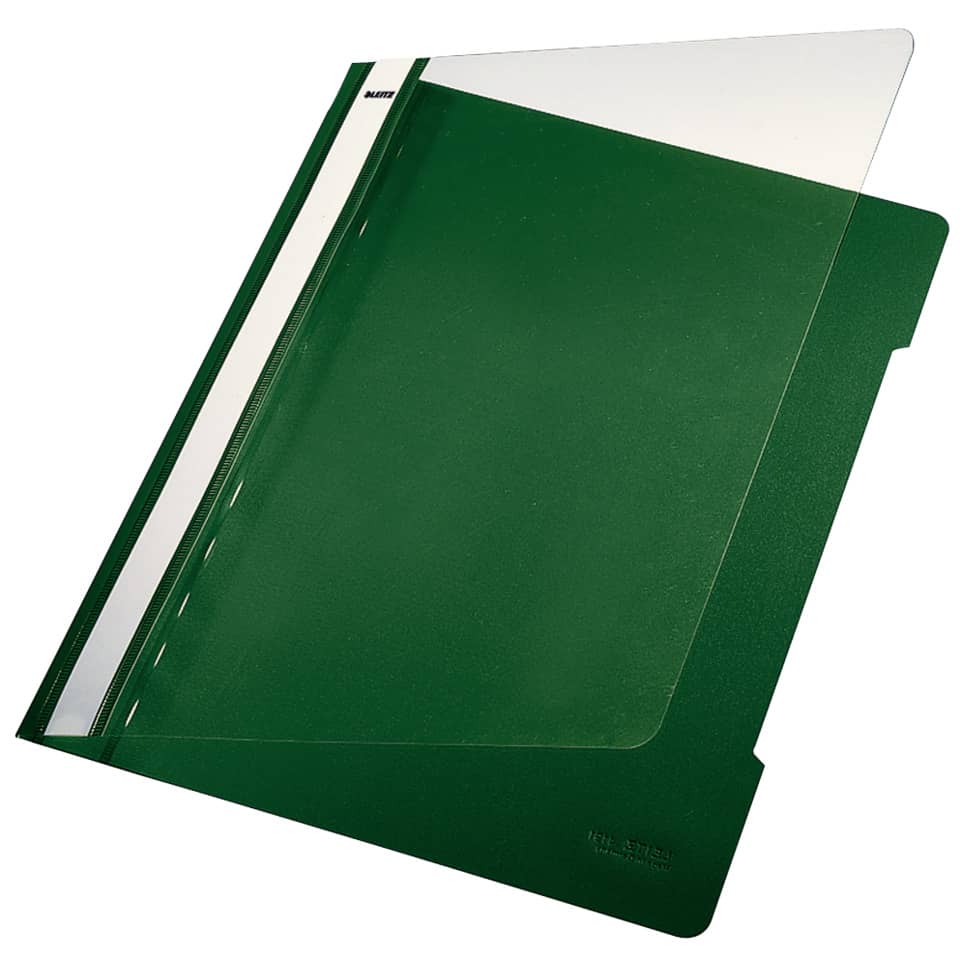 Ordner, Grün, Dokument, Kunststoff, transparent