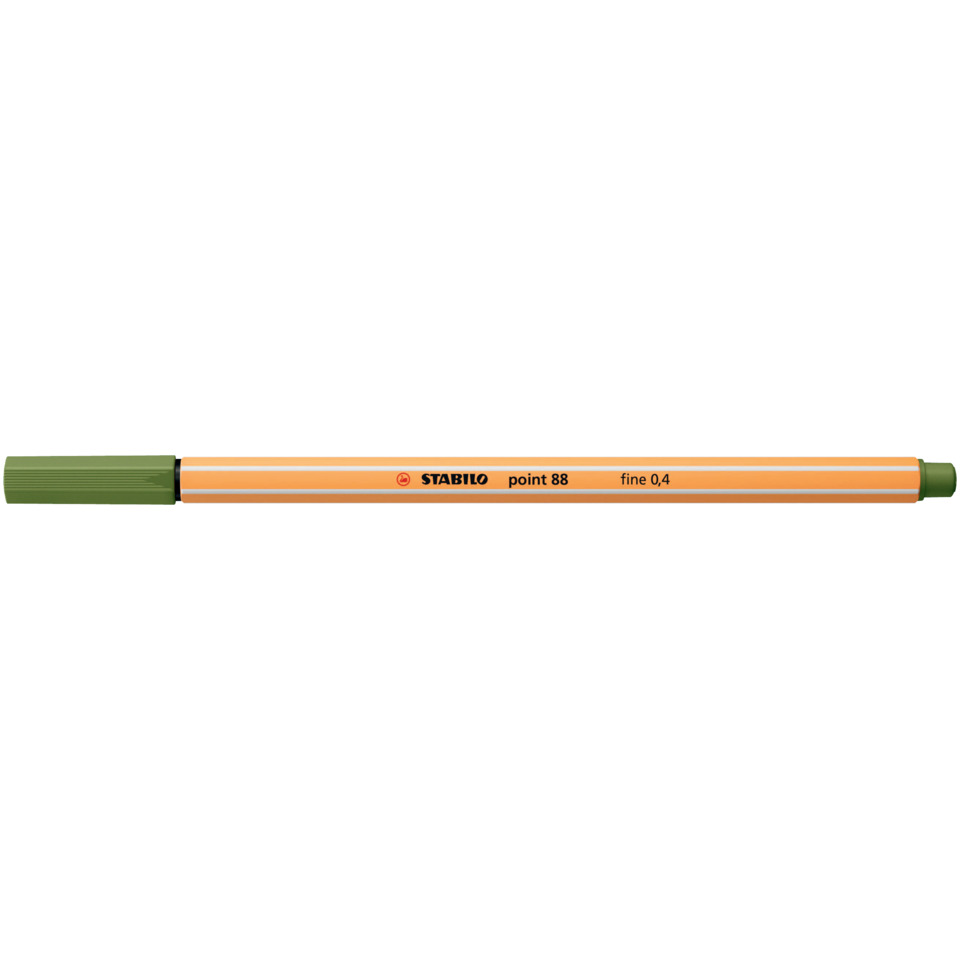 Marker, Permanent marker, Orange marker, Feiner Punkt, Stabilo