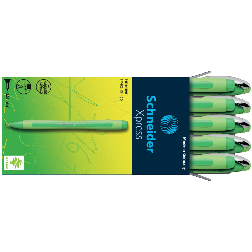Kugelschreiber, Schreibgerät, Gelstift, Grün, Klickmechanik