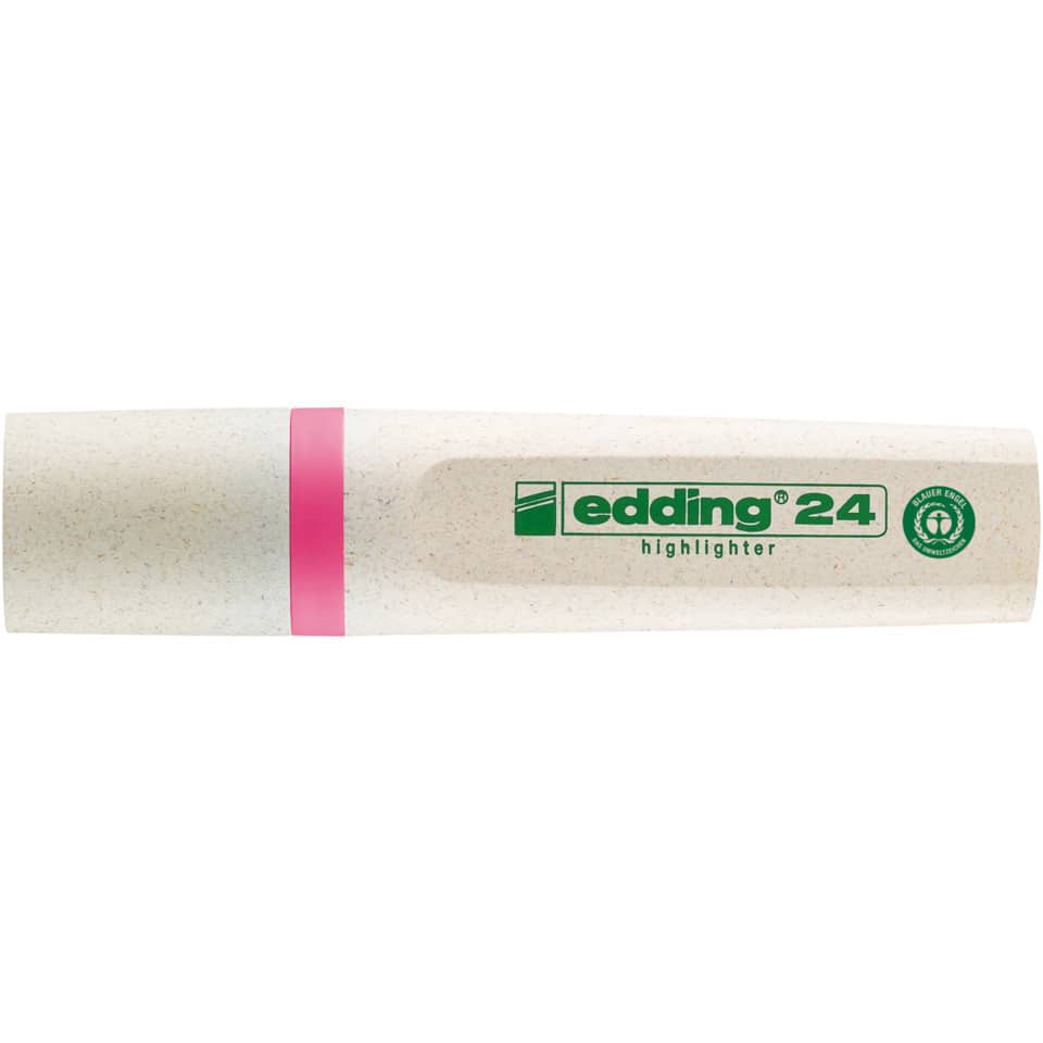 highlighter, creme, pink stripe, Schulbedarf, Radiergummi