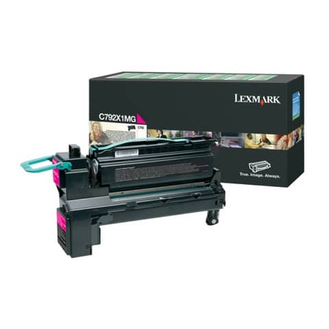 Lasertoner Return HY magenta LEXMARK C792X1MG