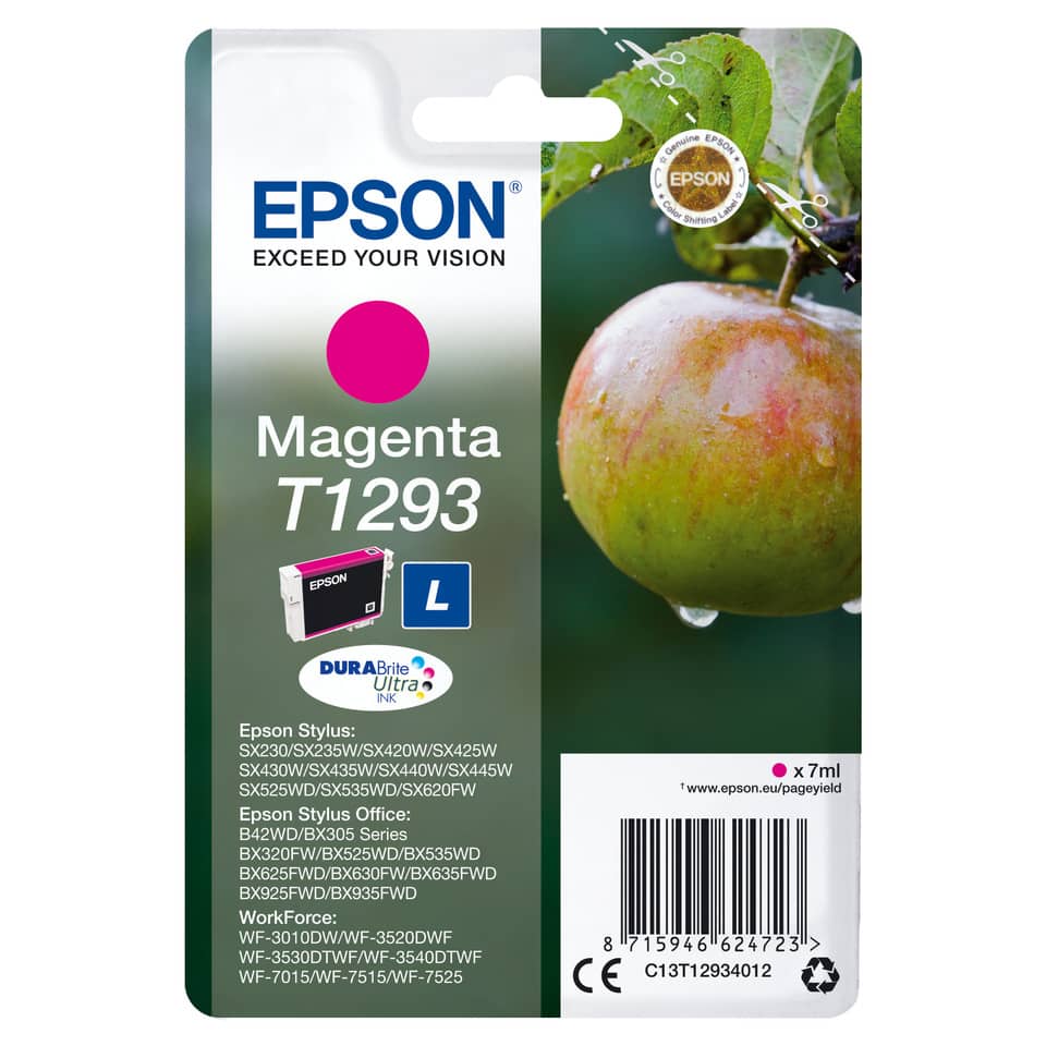 Tintenpatrone, Magenta, T1293, DURAbright, Epson