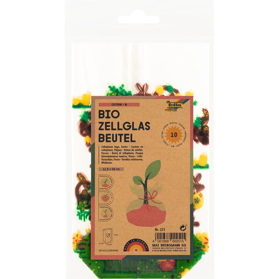 Bio, Zellglas, Beutel, Samen, Packung