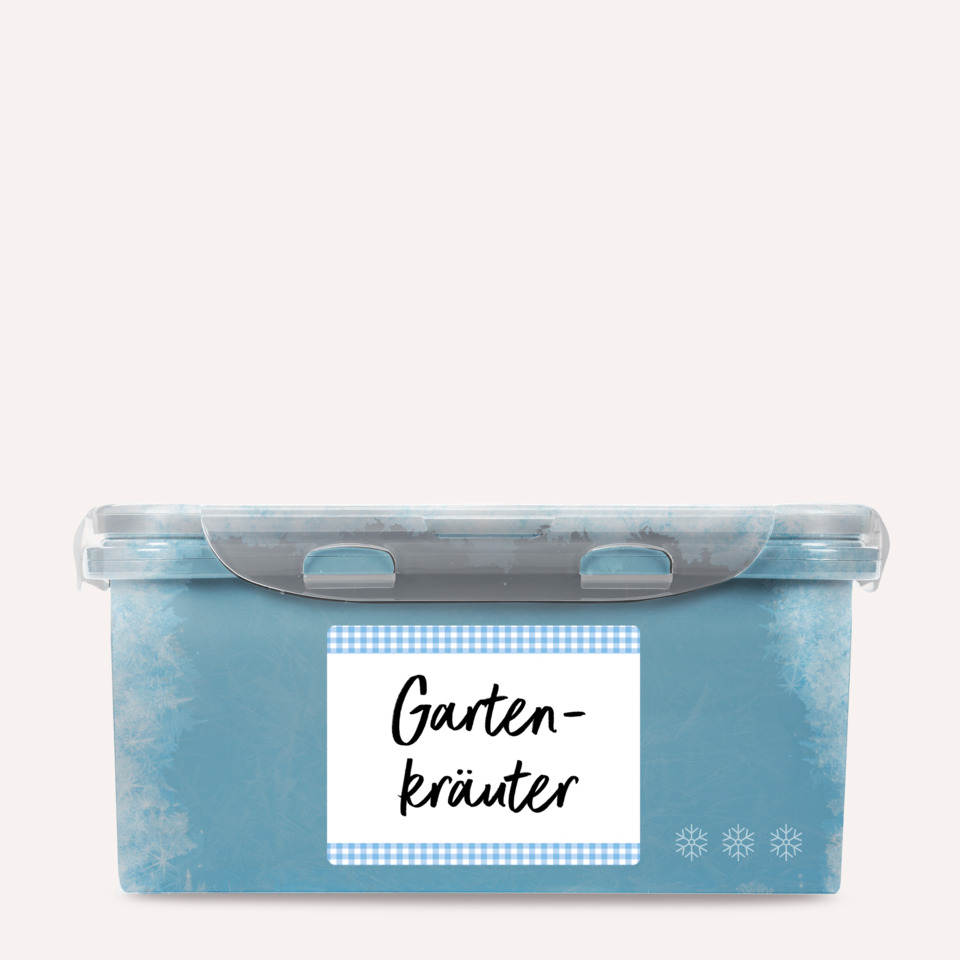 Kühlbox, Gartenbox, Gartenkräuter, Kühlbeutel, Kühlbehälter