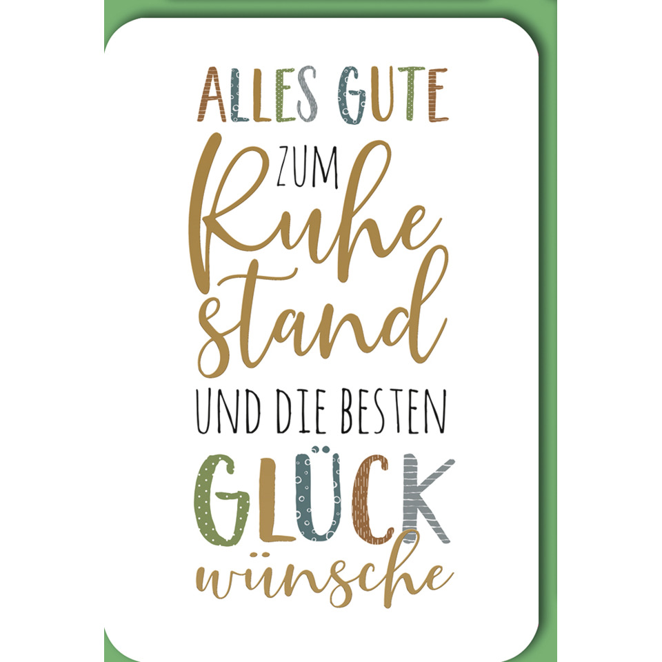 Kartenmotiv, Glückwunschkarte, Grüße, Schriftzug, Weißer Hintergrund
