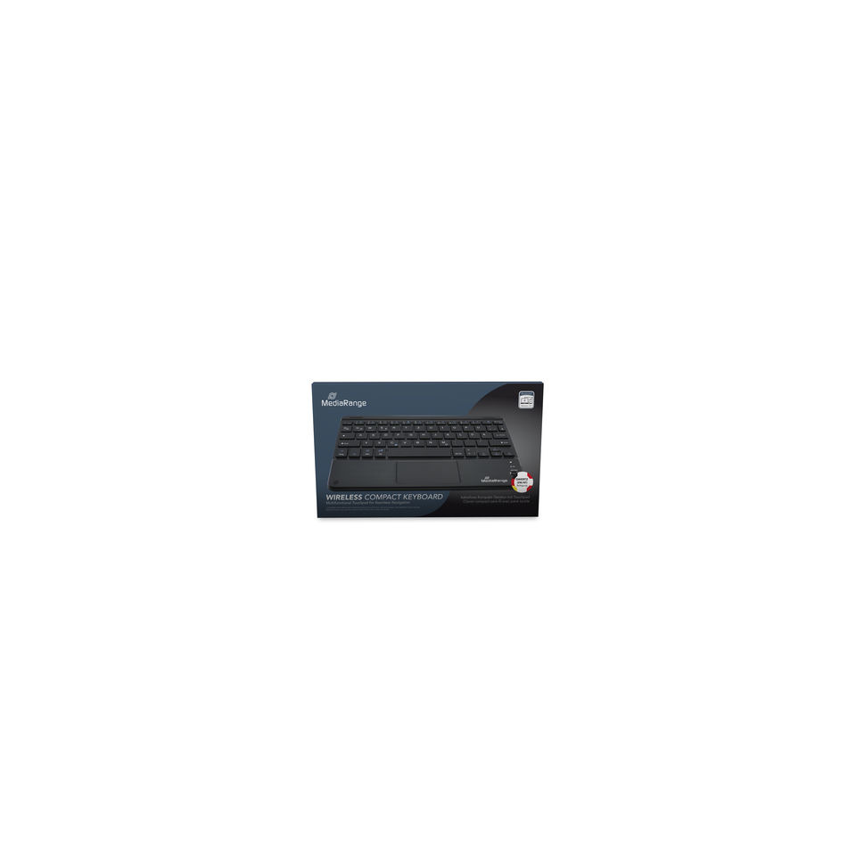 kabellose tastatur, kompakte tastatur, tastatur mit tragflächen, USB-tastatur, media range