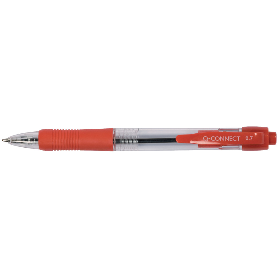 Kugelschreiber, Stift, Kugelschreiberrot, 0,7, Clip