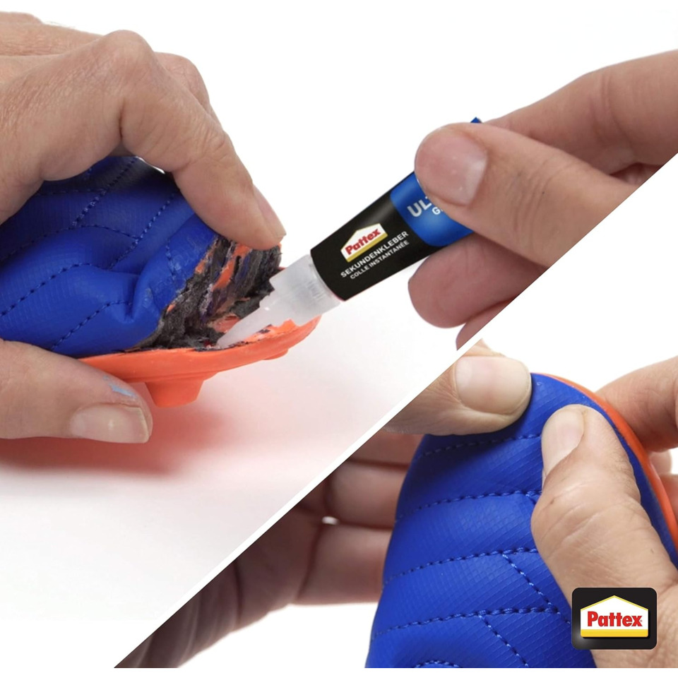 Schuh, Schuhsohle, Kleber, Pattex, Klettverschluss