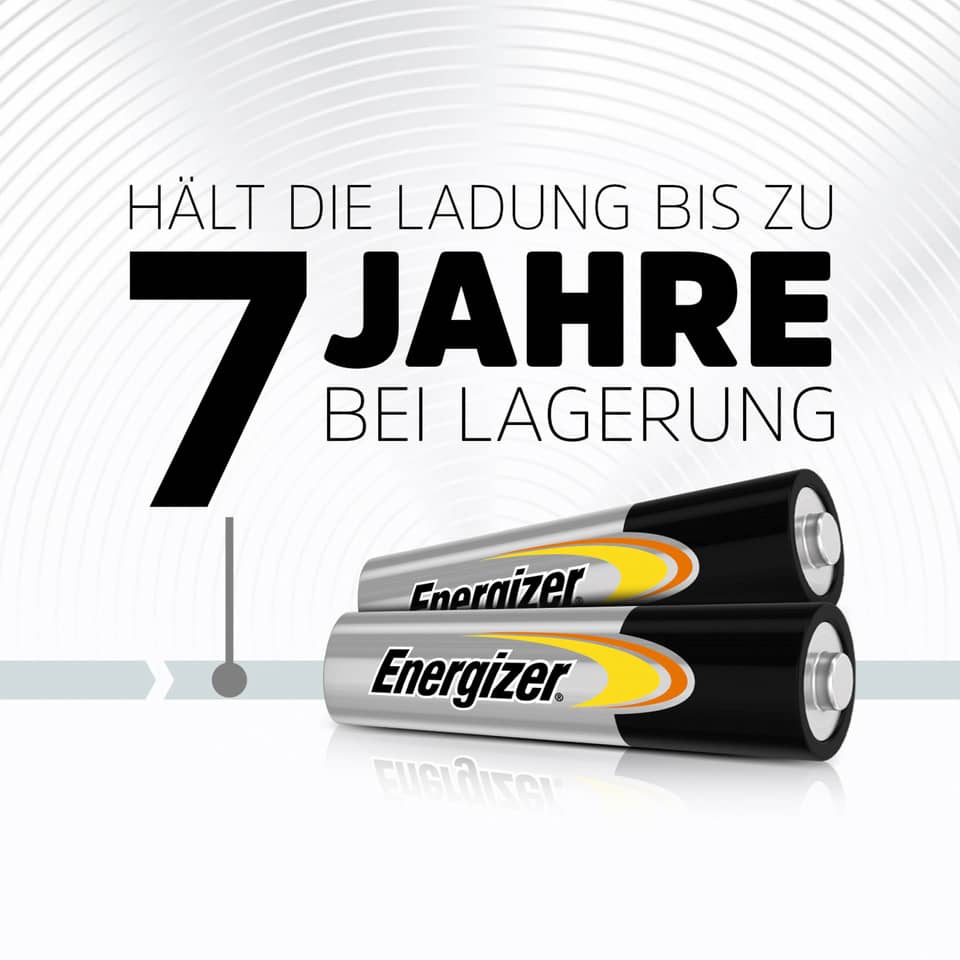 AA Akku, Energizer, Batterien, AA-Größe, zwei Batterien