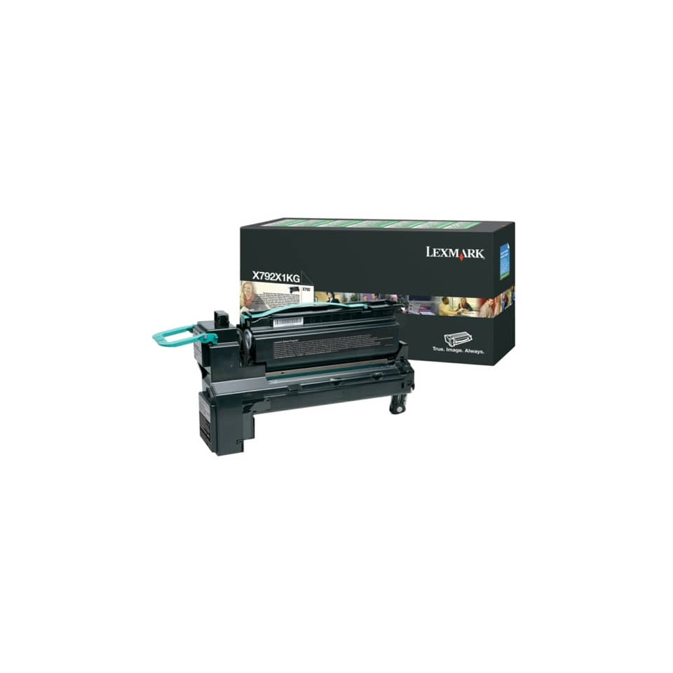 Tonerpatrone, Lasertoner, Lexmark, X792X1KG, Druckerzubehör