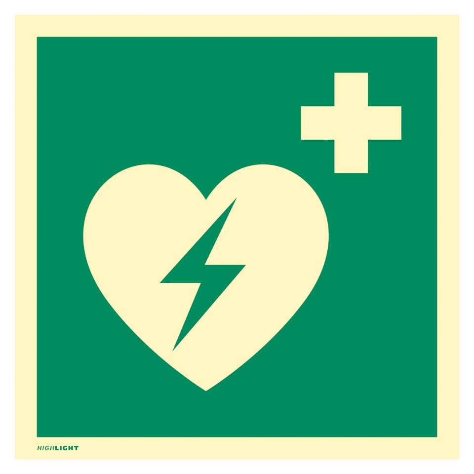 Herz, Blitz, Elektrisch, medizinisch, Pluszeichen