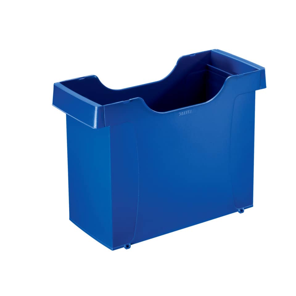 Abfallbehälter, Mülltonne, Blau, Kunststoffbehälter, Rollbarer Behälter