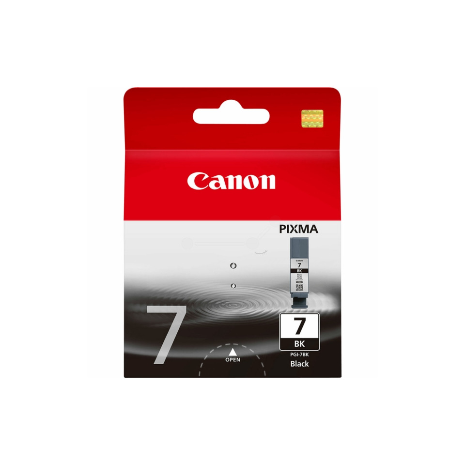 Tintenpatrone, Canon, PGI-7, BK, Schwarz