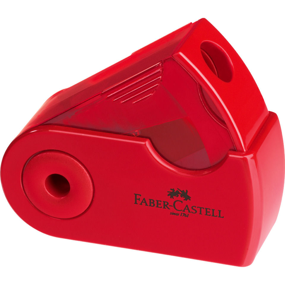 Taschenstempel, Rot, Kleinstwerkzeug, Abheftstempel, Faber-Castell