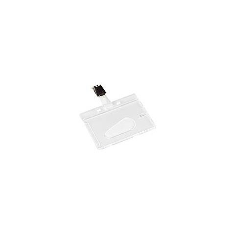 Ausweishalter, 85x54mm, 10 Stück, transparent Q-CONNECT KF14148