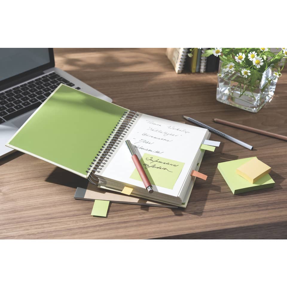 Notizbuch, Spiralblock, Sticker, Kalender, Schreibtisch