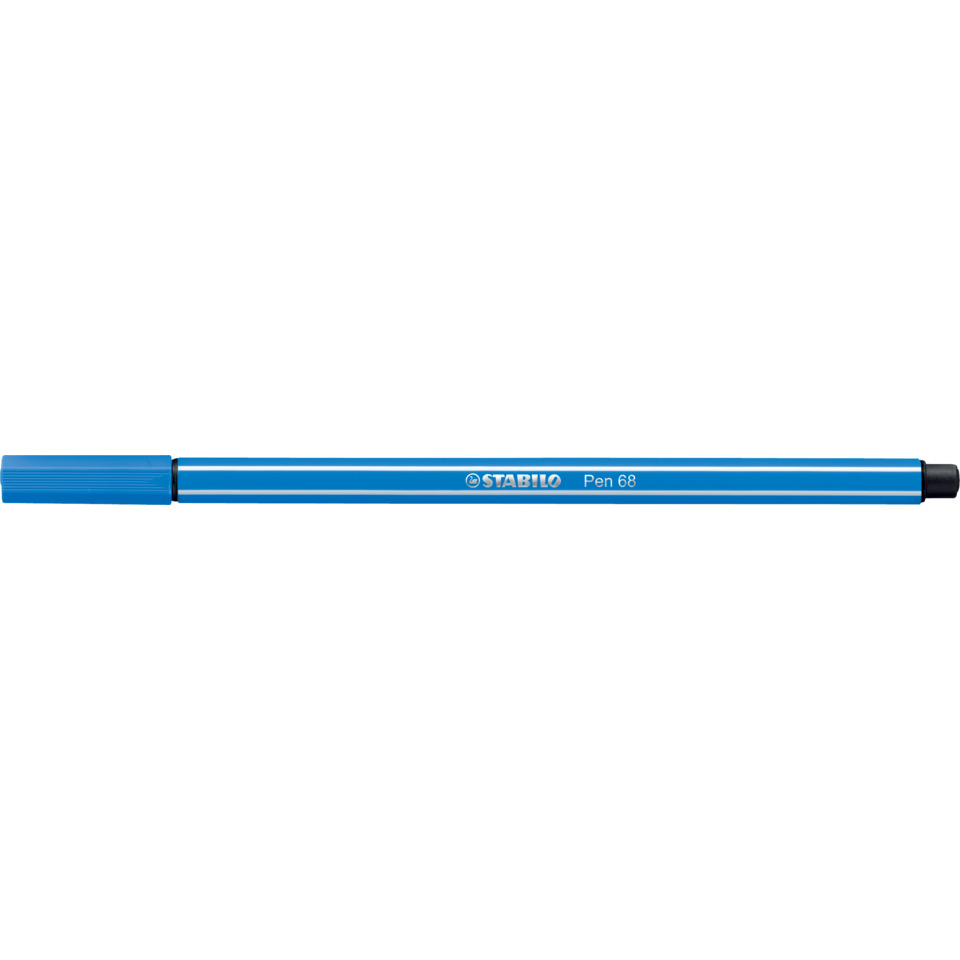 blauer Stift, Kugelschreiber, Stift 68, metallischer Blau, Schreibgerät