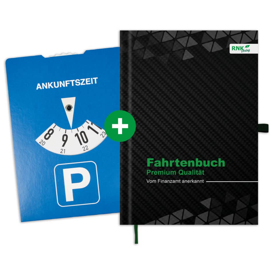 Parkkarte, Ticket, Ankunftszeit, Fahrtenbuch, Premium