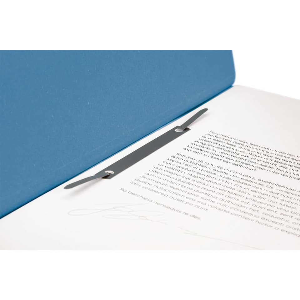 A4-Ordner,  blaues Rückenteil,  Aktenordner,  Dokumentenordner,  Binder mit Ring