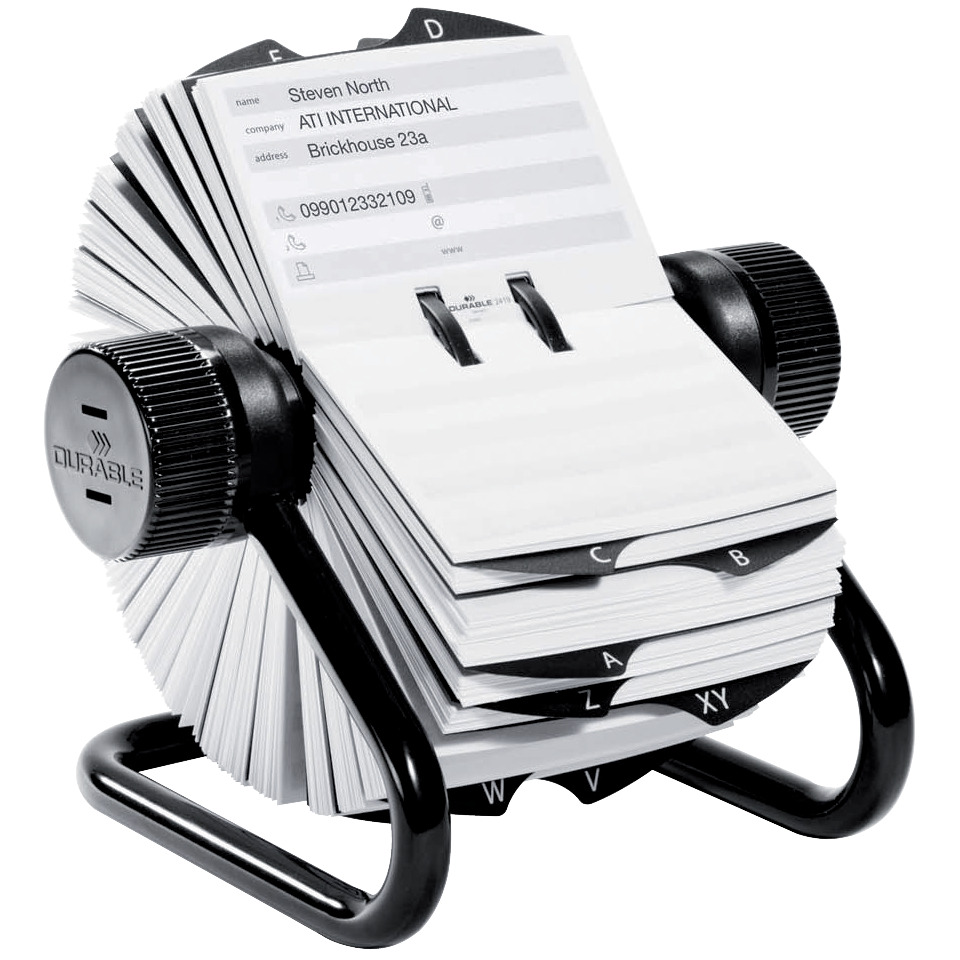 Kartenhalter, Adressbuch, Telefonliste, Mini-Notizbuch, Kartenständer