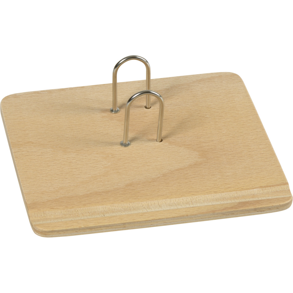 Holzunterlage, Binder-Querverbindung, Ringbinder, Pultunterlage, Camping-/Schreibenbase