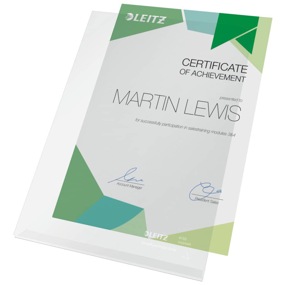 Zertifikat, Dokument, Auszeichnung, Erfolg, Leitz