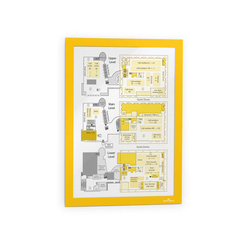 Layout, Floor plan, Office map, Yellow frame, Print diagram