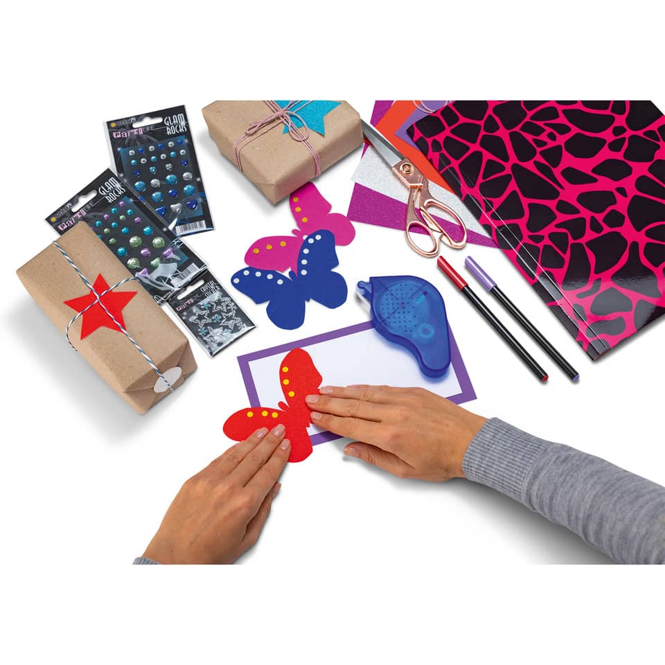 DIY, Schulmaterial, Bastelset, Papercraft, Schneidwerkzeug