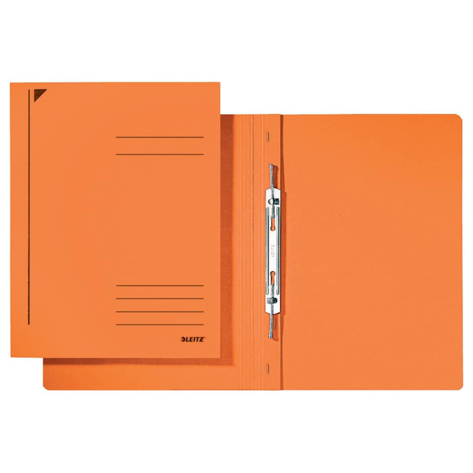 Ordner, A4-Ordner, Ringmechanik, Klemmheftung, orange