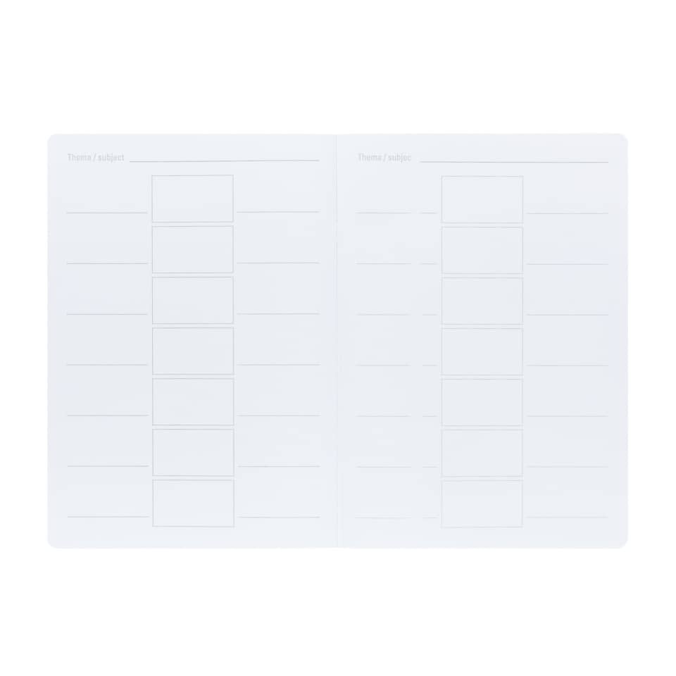 notebook, planer, layout, Registerkarten, Zweitseitenplan