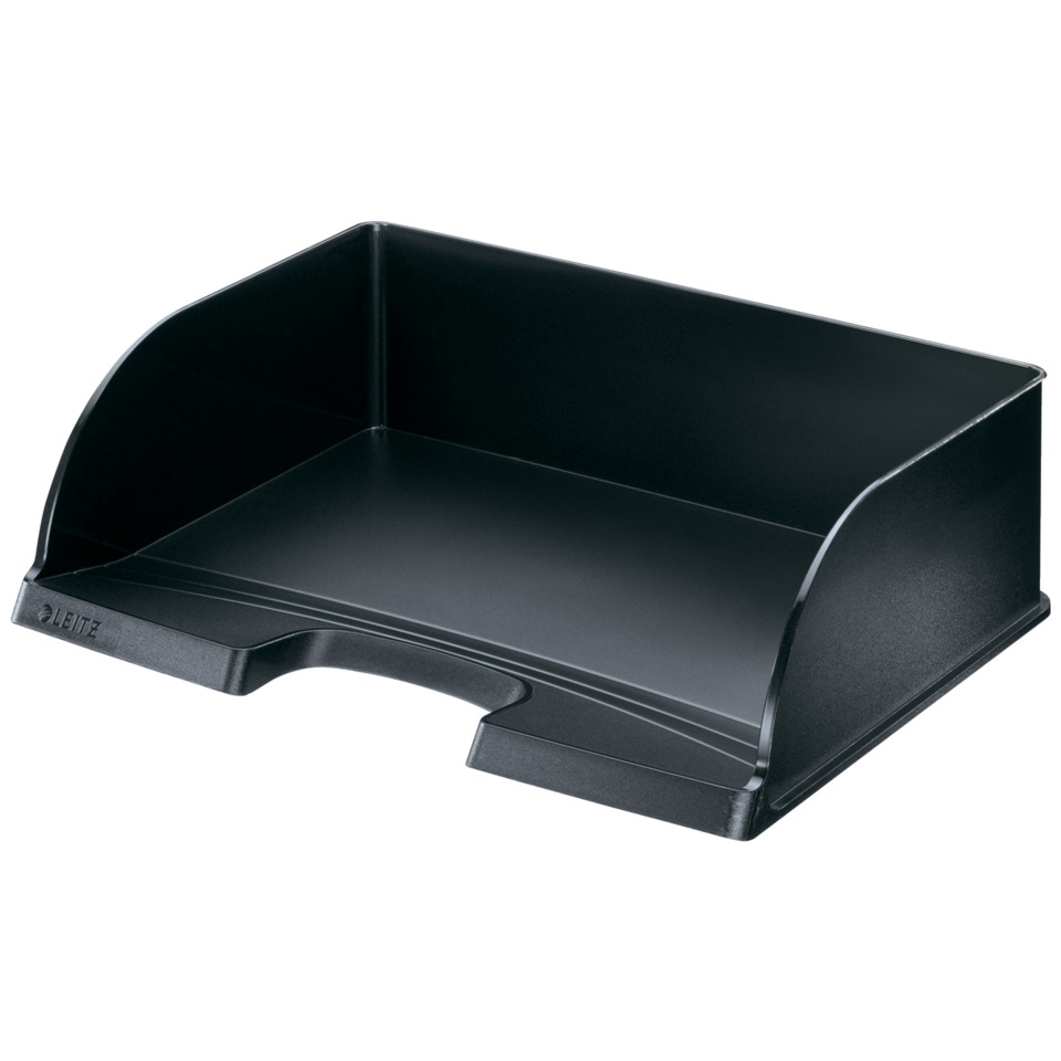Broschürenhalter, Dokumentablage, Schreibtisch-Organizer, Papiertablett, Schwarz