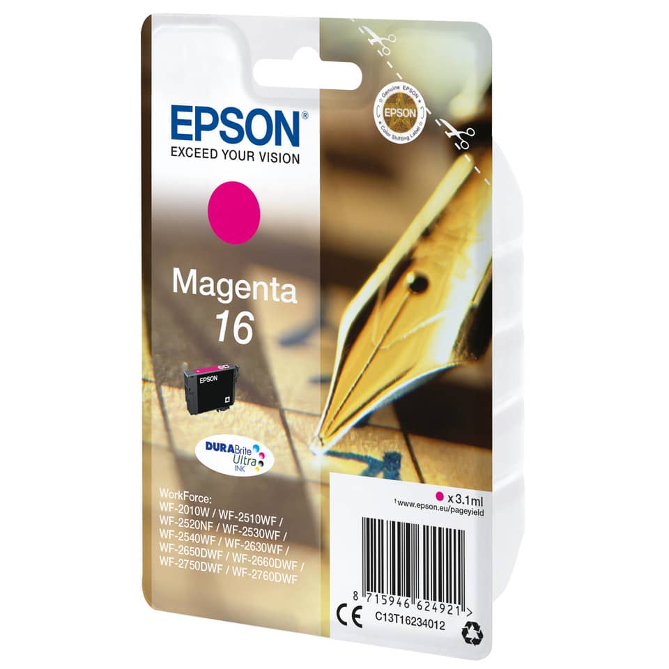 Magenta, Tintenpatrone, Druckerpatrone, EPSON, 16ml