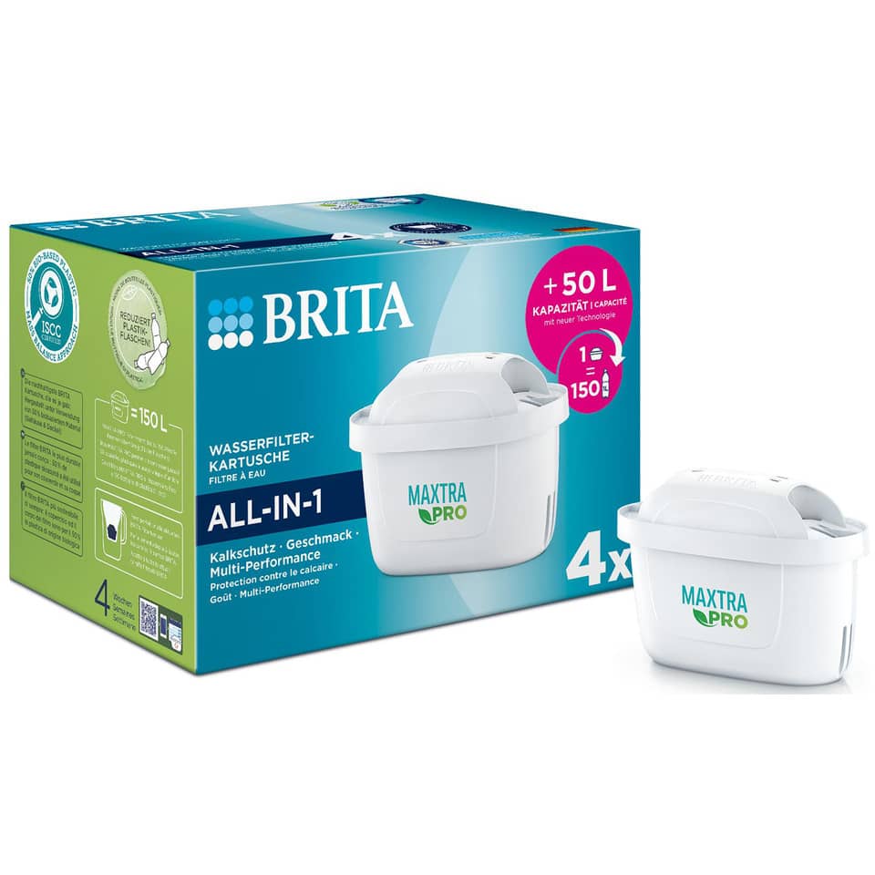 Wasserfilter, Kareute, All-in-1, 4x, Kapazität 150L