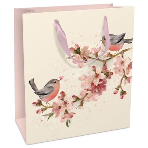 Geschenktragetasche Cherryblossom, 21 x 18 x 8cm BRAUN+COMPANY 1582-24006