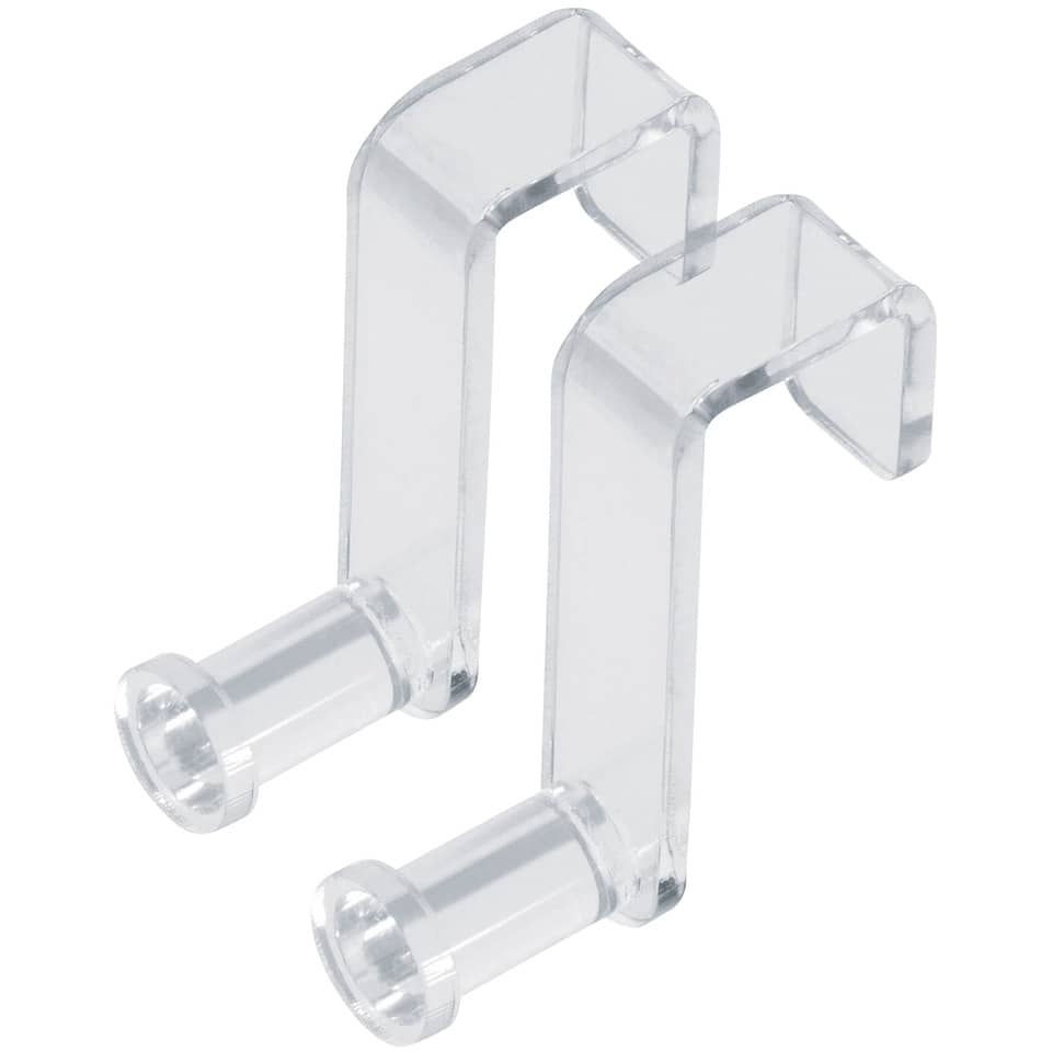 acrylic stand, Haken, klarer Kunststoff, Doppelstift, Display-Unterstützung