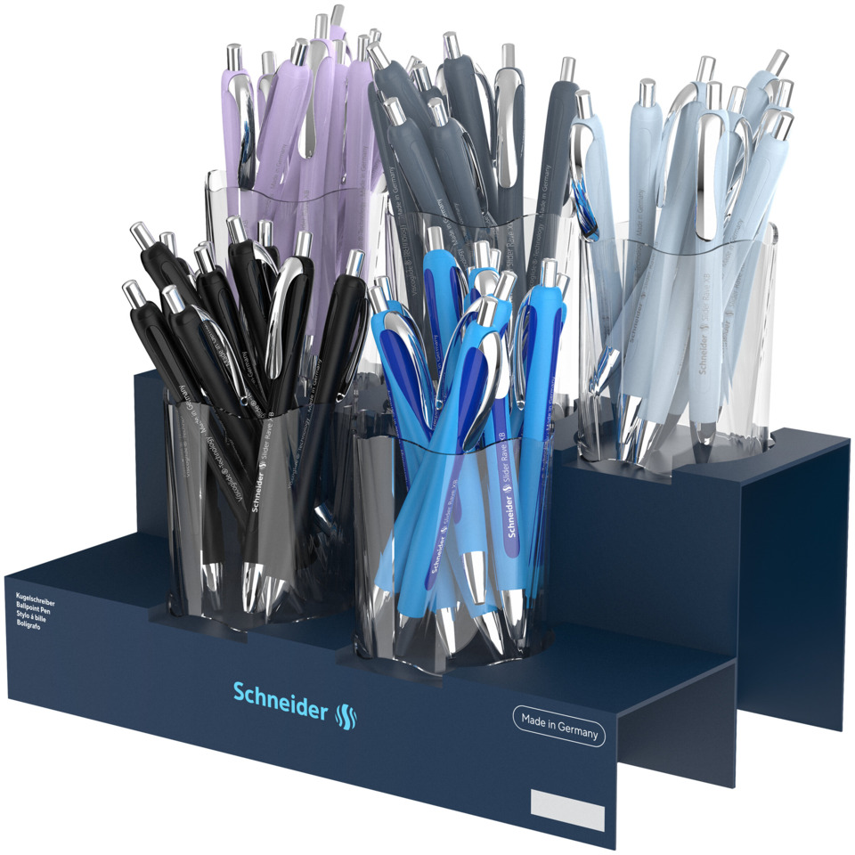 Schreiber Pens, Kugelschreiber, Schreibset, Buntstiftähnliche, Stiftbox