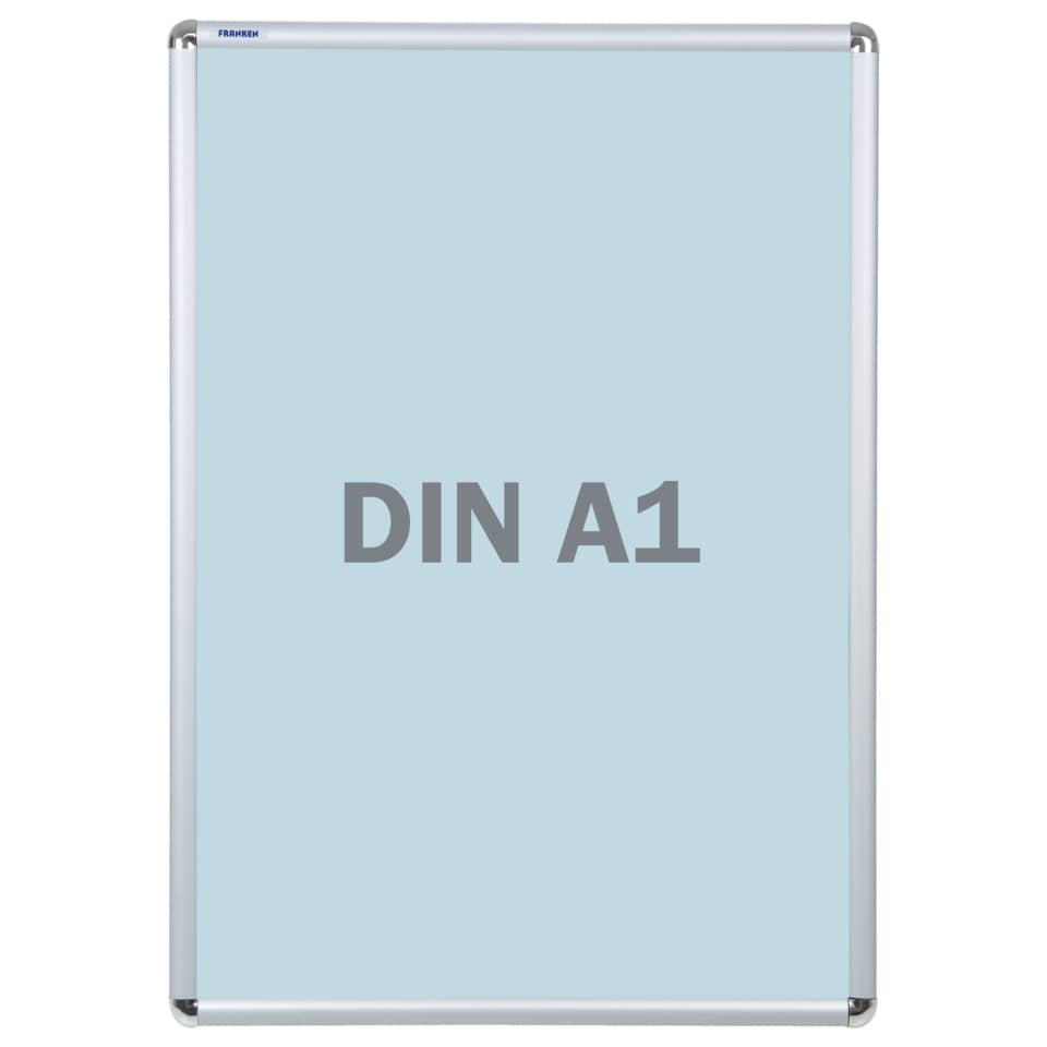 whiteboard, rahmen, trockener-ziehend?, magnetisch, DIN A1