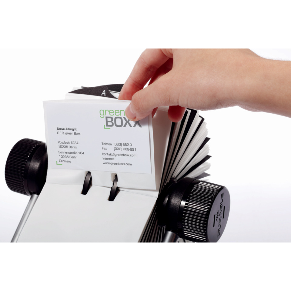 Filofax, Visitenkartenhalter, Kartenhalter, Kartenfach, Bürorecorder