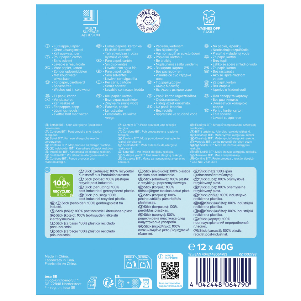 recyceltes, Kunststoff, Stäbchen, Verpackung, Stab