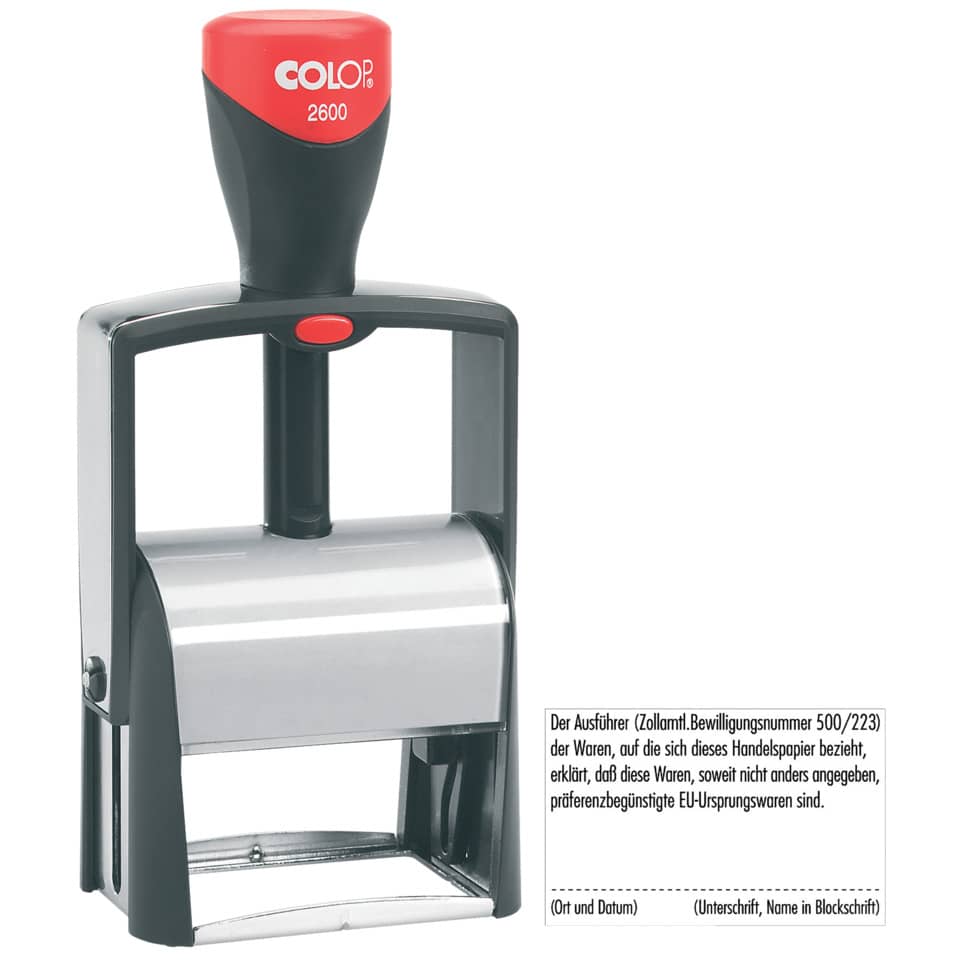 stempel, stempelmaschine, rotkopf, metall, roller