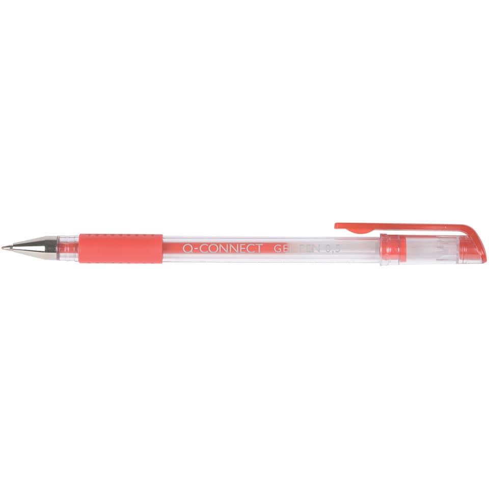 Gelschreiber 0,7mm rot Q-CONNECT KF21718 Stift, Stift