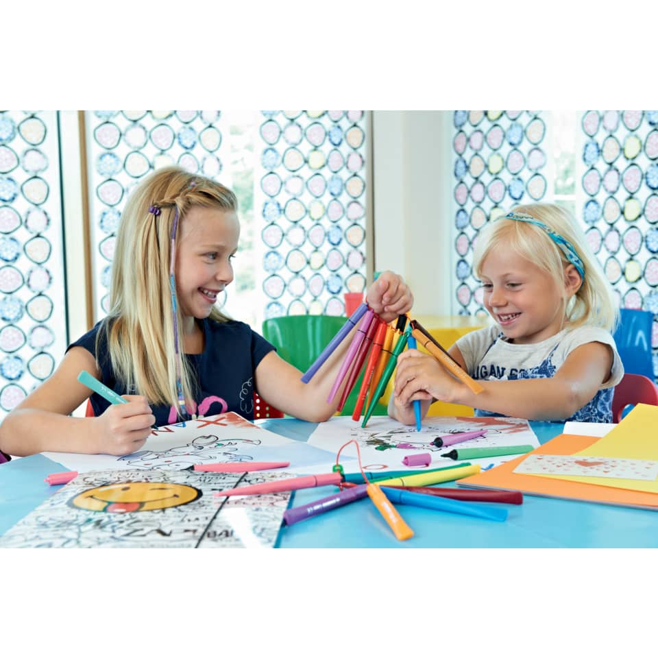 Kinder, Malerei, Buntstifte, Zeichnen, Kunstprojekt