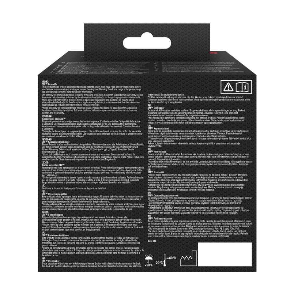 Verpackung, Schachtel, schwarz, texturiert, Rückseite