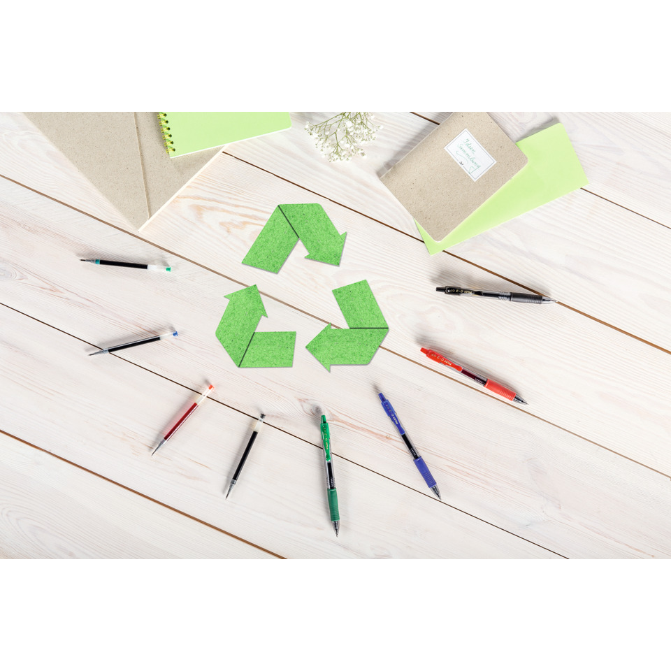 recycling, grün, pfeile, Schreibwaren, Kugelschreiber