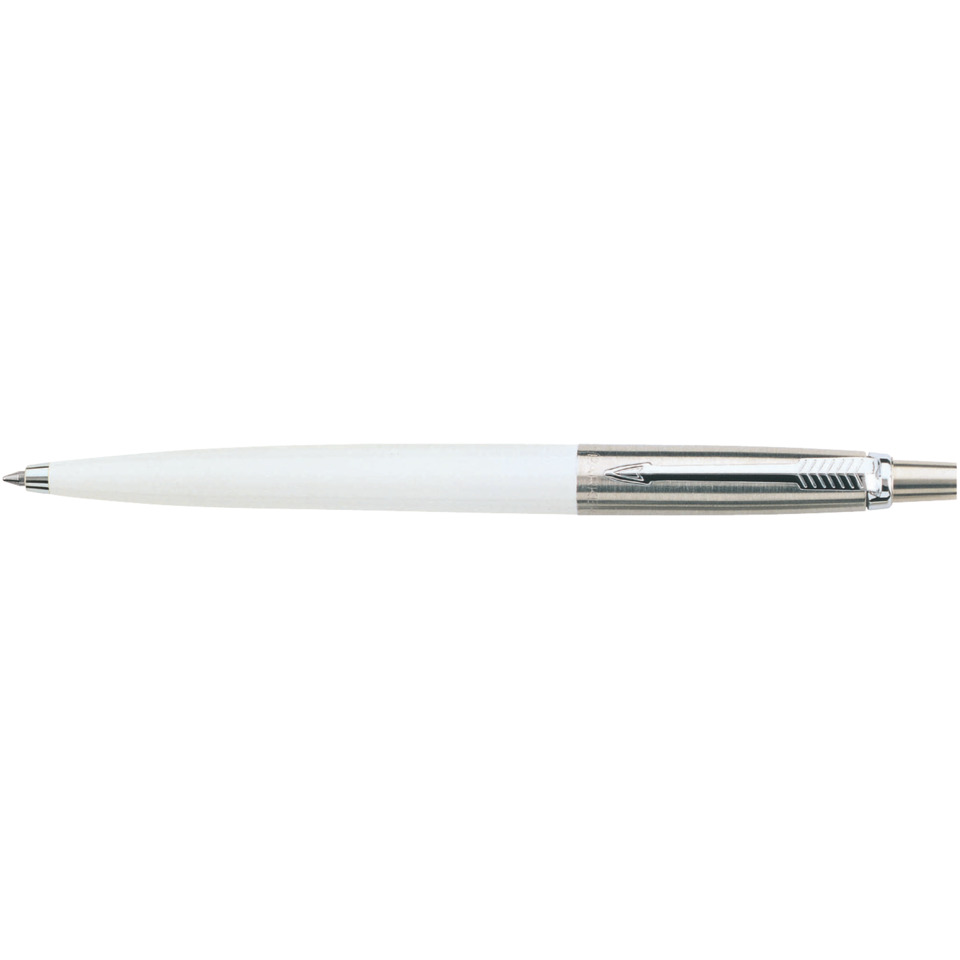 Kugelstift, weiß, Kugelschreiber, Metall, Clip-Mechanismus